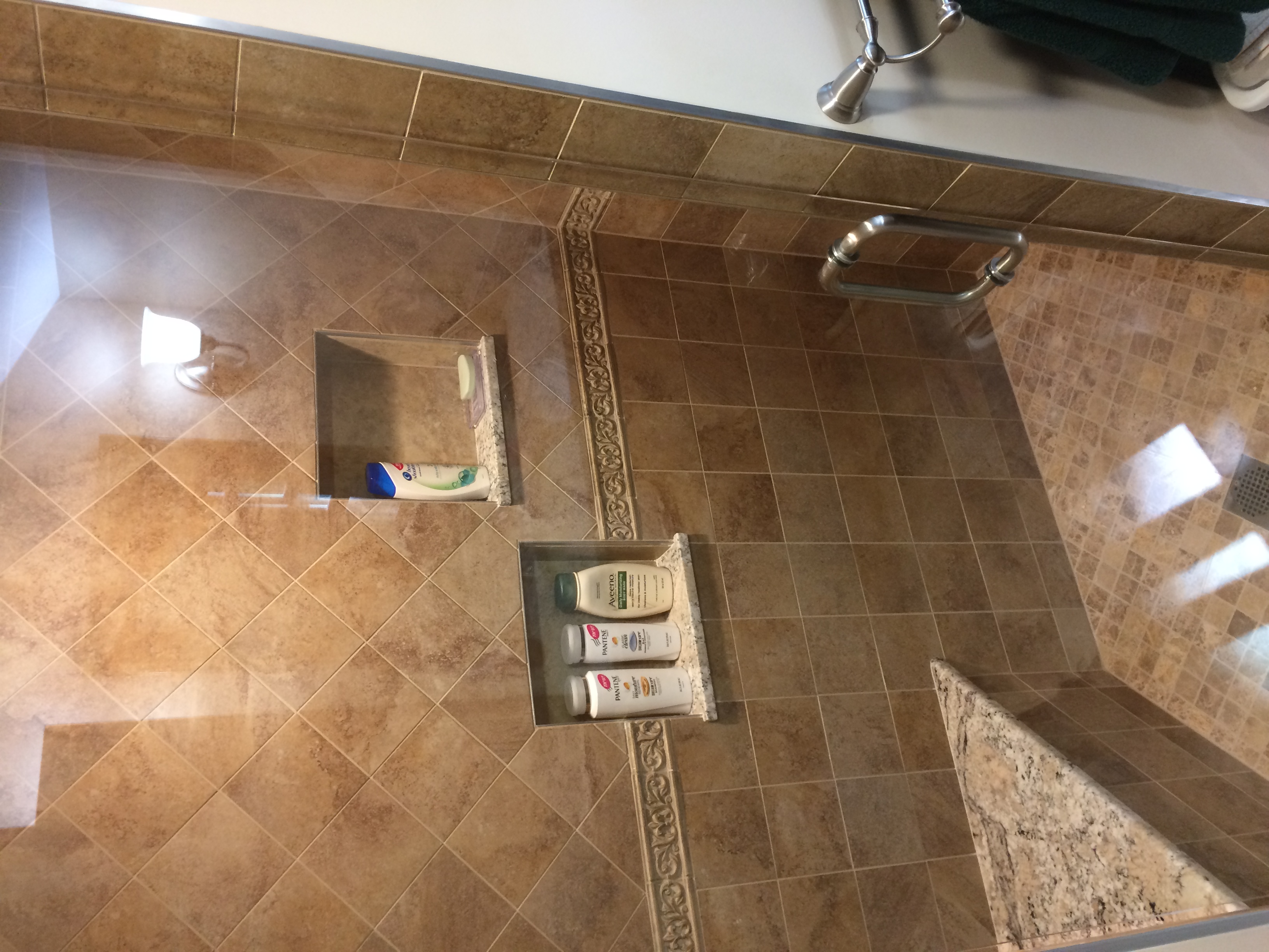 Shower Bench and Niche