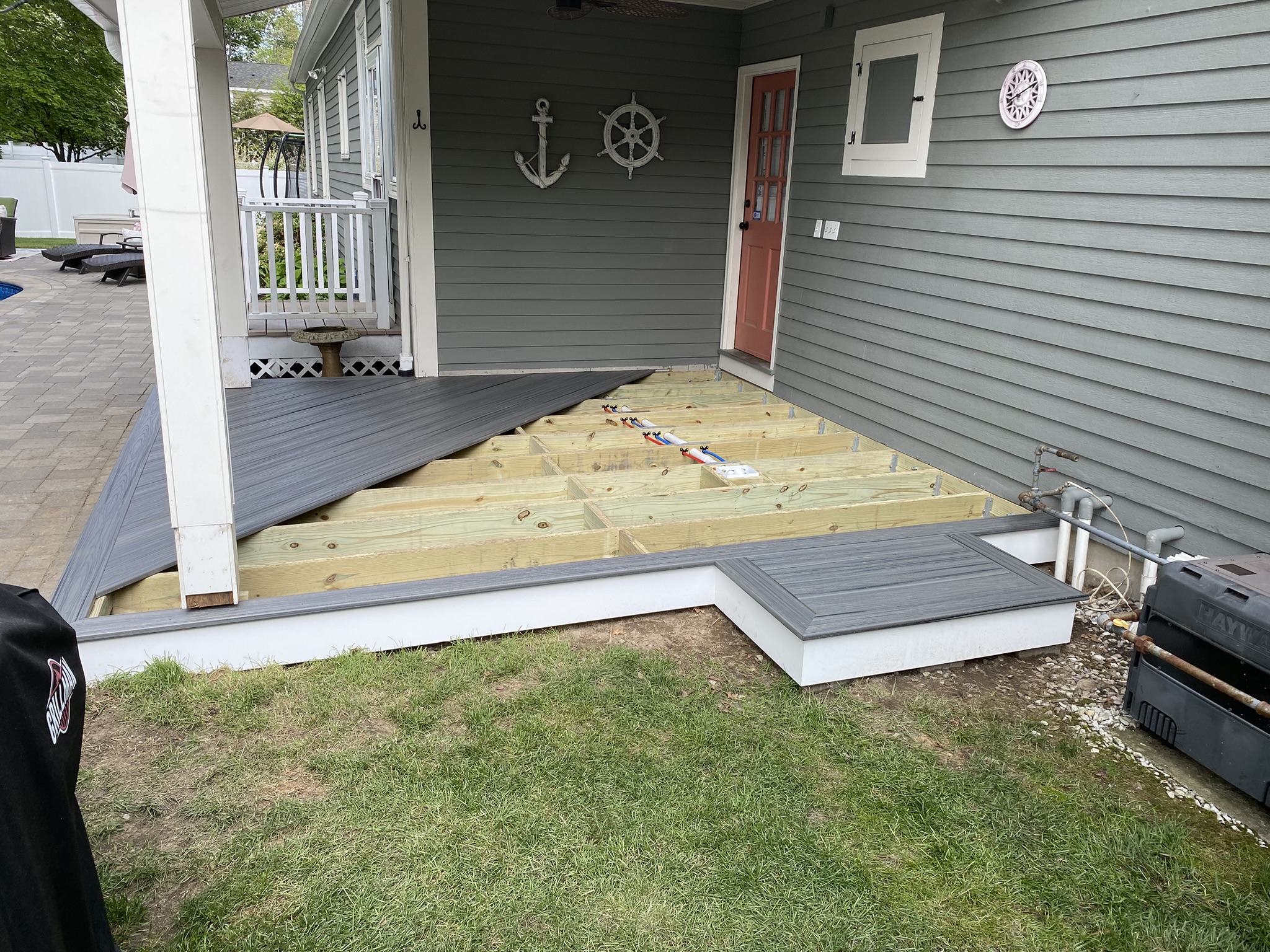 Deck Addition with Composite Decking