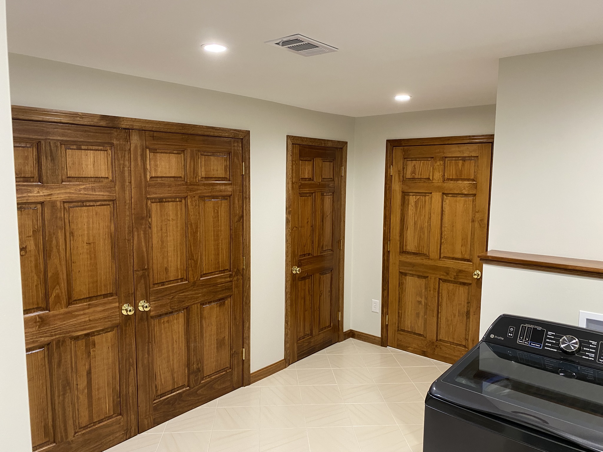 Laundry Room Cabinetry Installation