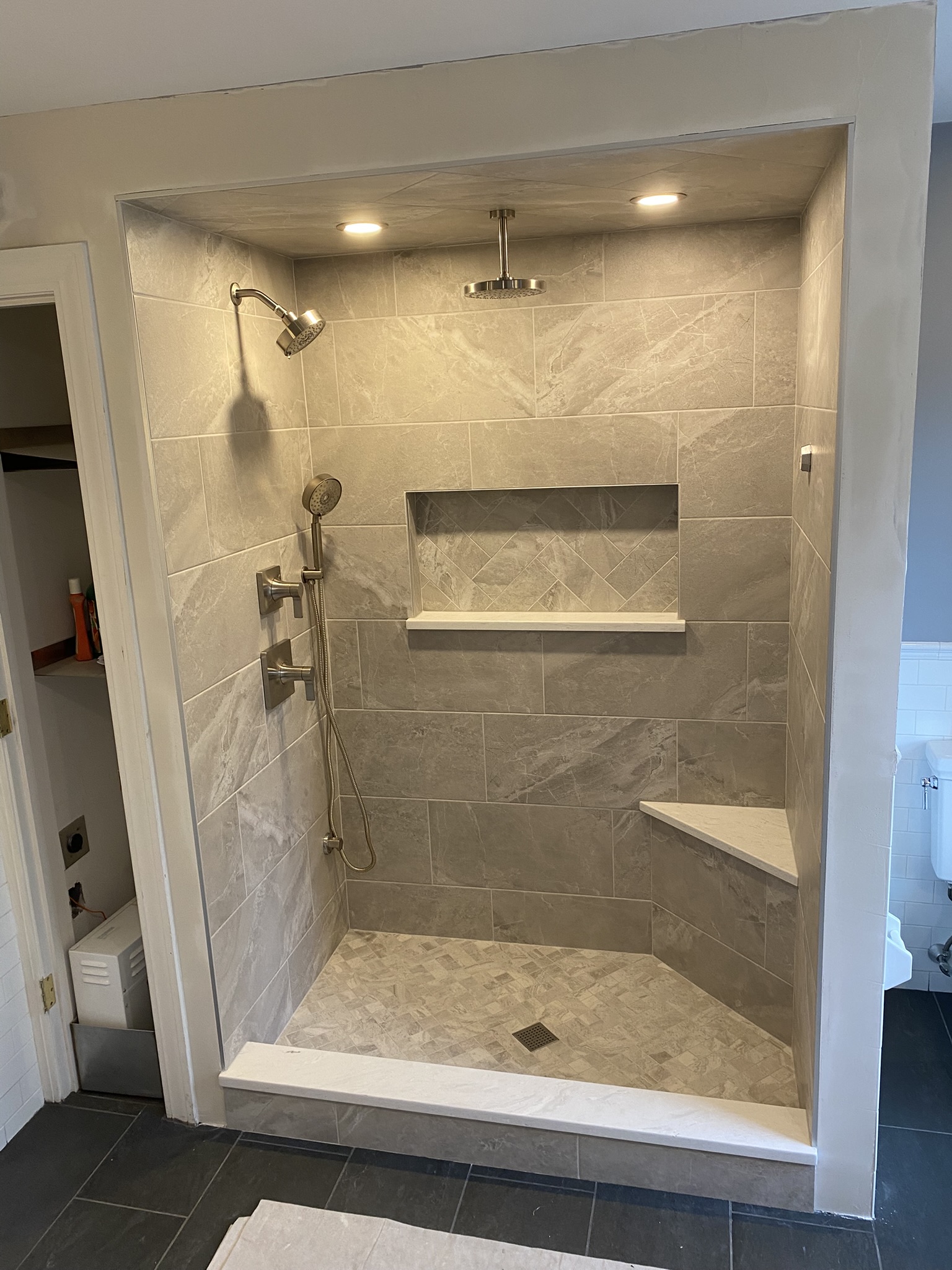 Luxury Marble Shower Installation